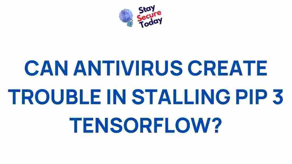 antivirus-impact-installing-pip-3-tensorflow