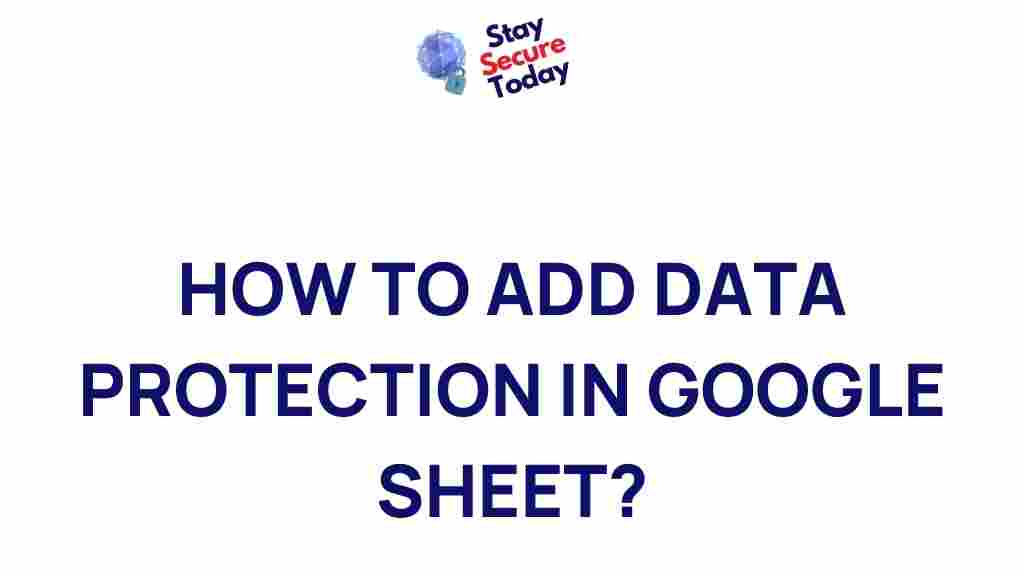 data-protection-google-sheets