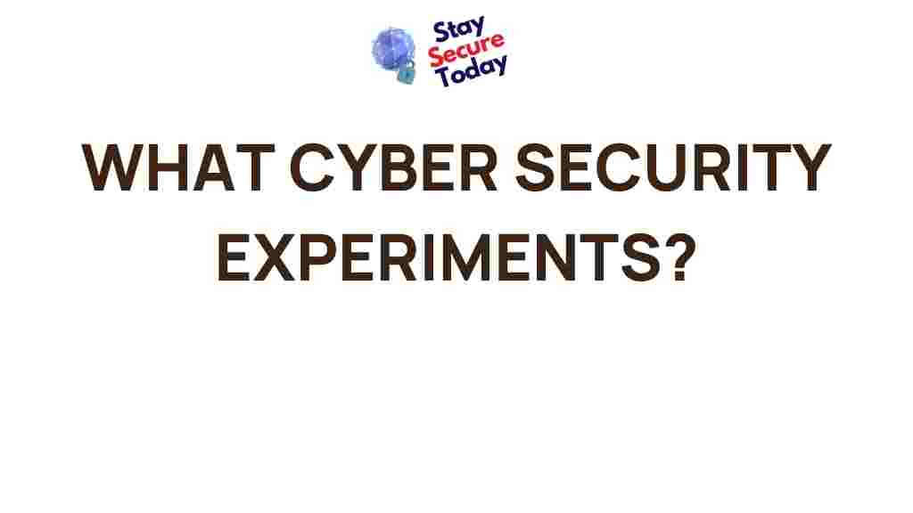 cyber-security-experiments