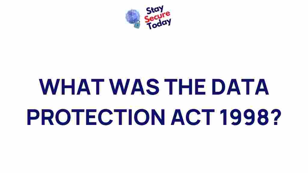 data-protection-act-1998-explained
