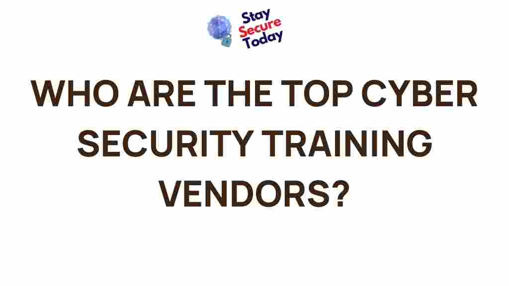 top-cyber-security-training-vendors